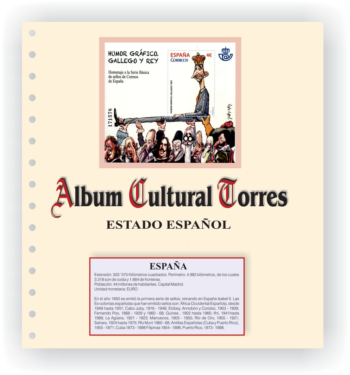 Portadas e indices Filatelia Torres